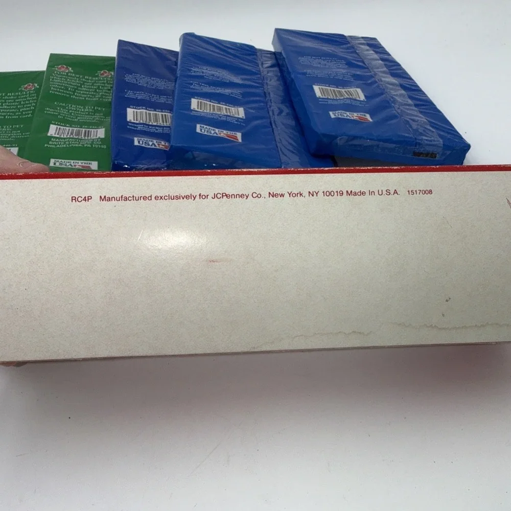 5 Packs Vintage Icicles 2000 Strand Christmas HOLIDAY TIME‎ USA, 1 Pack Ribbon